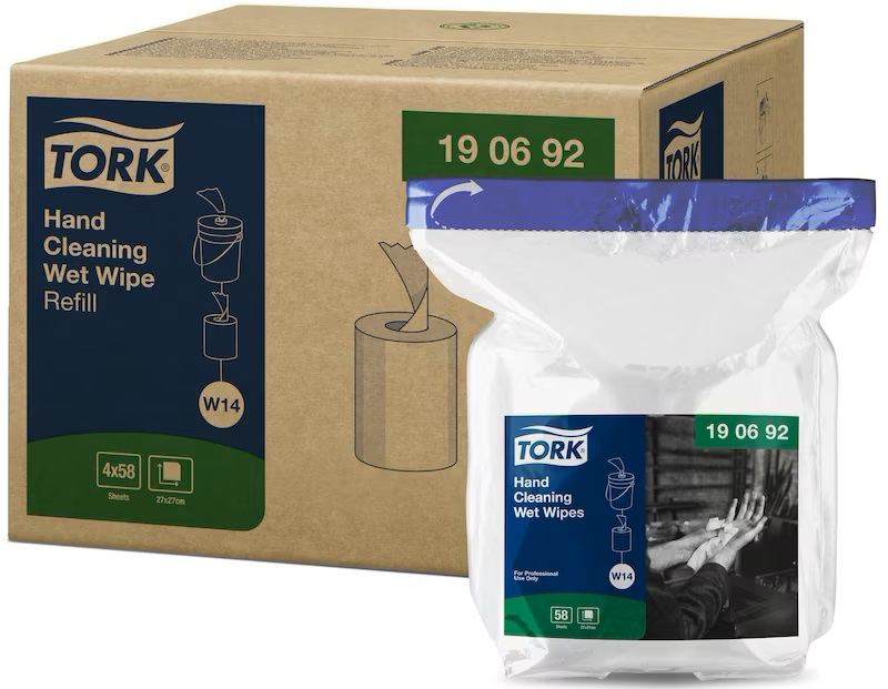TORK VÅTSERVIETTER FOR HÅNDRENGJØRING REFILL