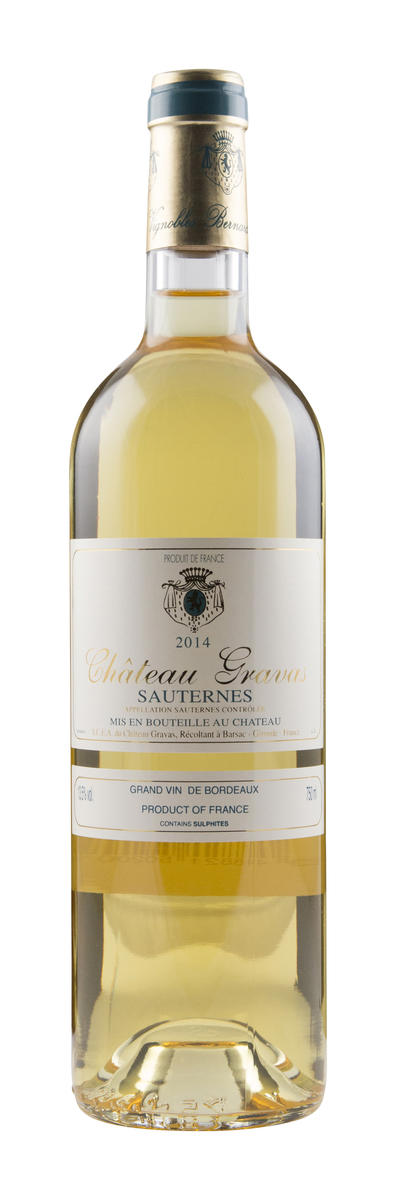 CH.GRAVAS 1/2 SAUTERNES 13% 37,5CL