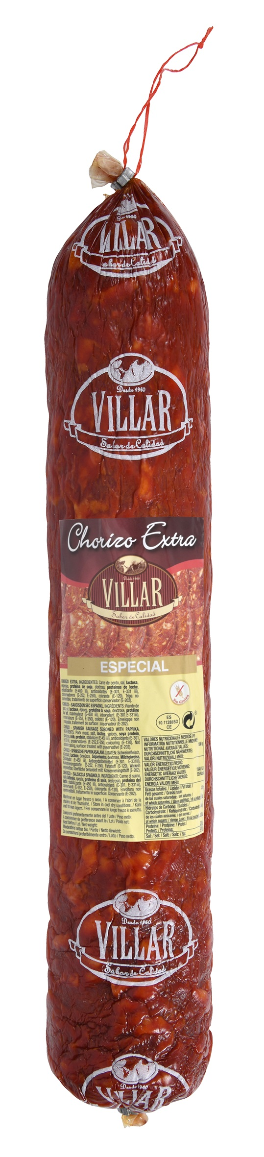 CHORIZO VELA CA 2KG VILLAR