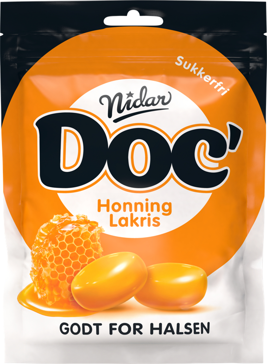 CANDY DOC HONEY/LICORICE SUGAR FREE   50G