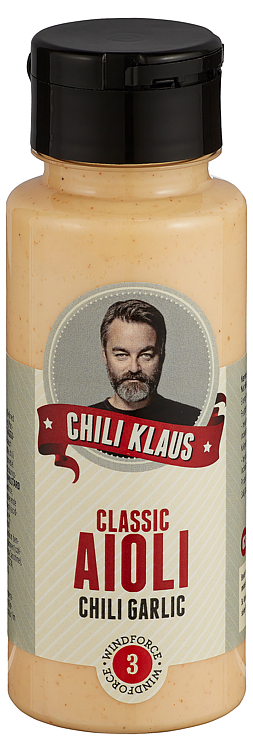 AIOLI M/CHILI & HVITLØK 250ML 7 CHILI KLAUS