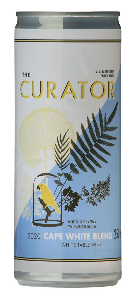 A.A. BADENHORST THE CURATOR CAPE WHITE BLEND 13% 25CL