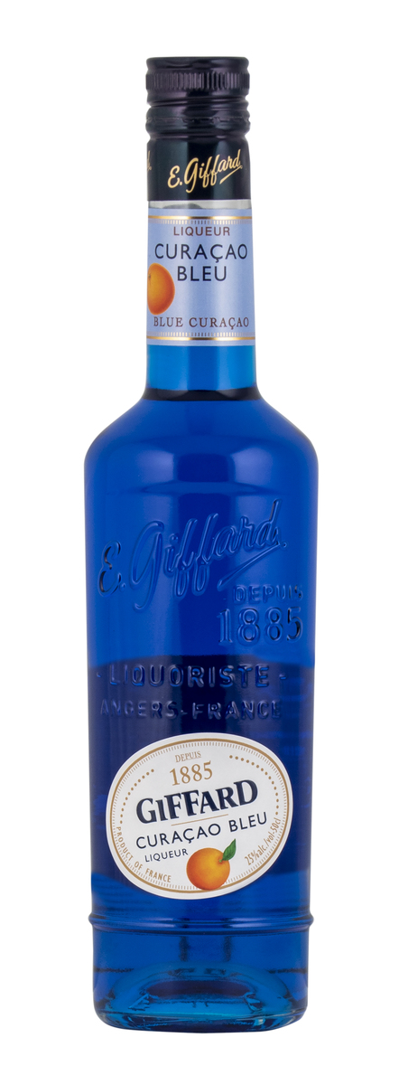 GIFFARD BLUE CURACAO LIQUEUR   25%   50CL