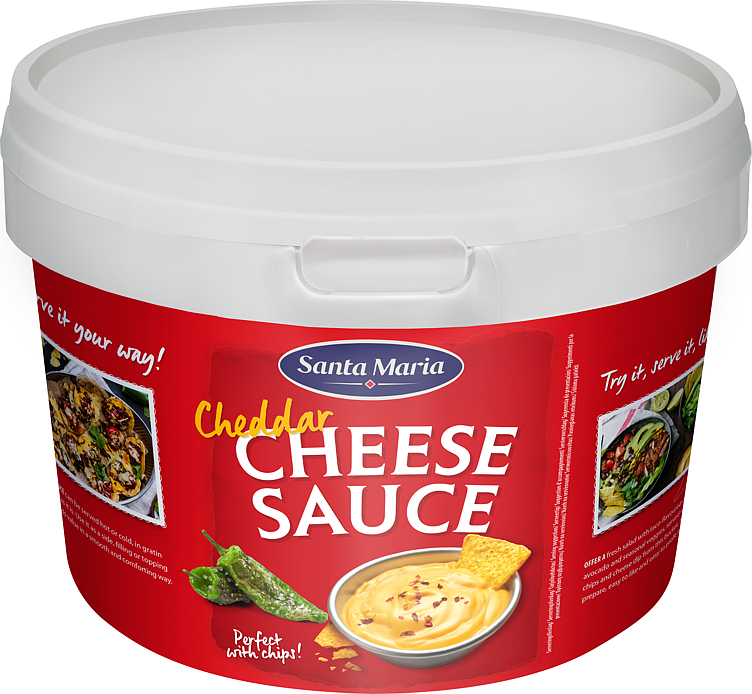 CHEDDAR CHEESE SAUCE   3000G