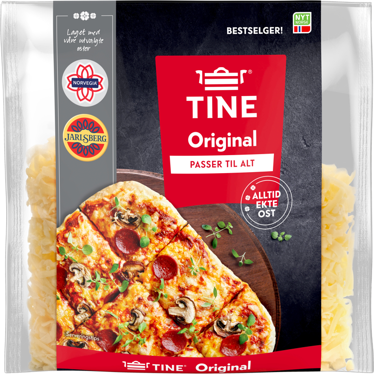 ORIGINAL EKTE REVET OST 300G TINE