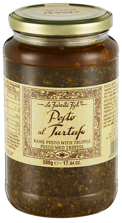 PESTO ALLA GENOVESE M TRØFFEL 500G LA FAVORITA