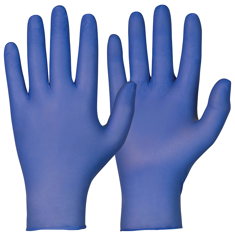 ENGANGSHANSKER MAGIC TOUCH NITRILE, PUDDERFRI INDIGO - S