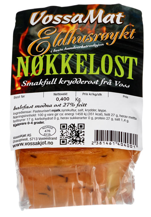 ELDHUSRØYKT NØKKELOST VOSSAKJØT