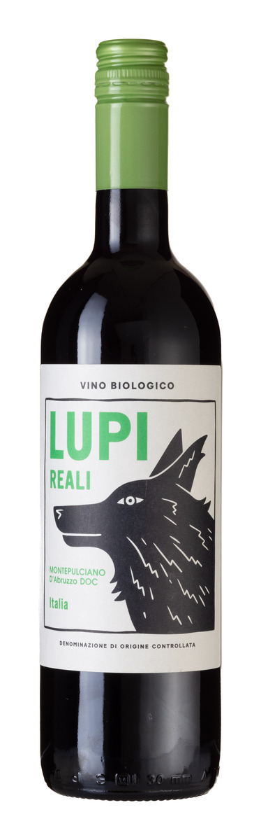 LUPI REALI MONTEPULCIANO D ABRUZZO 12% 75CL