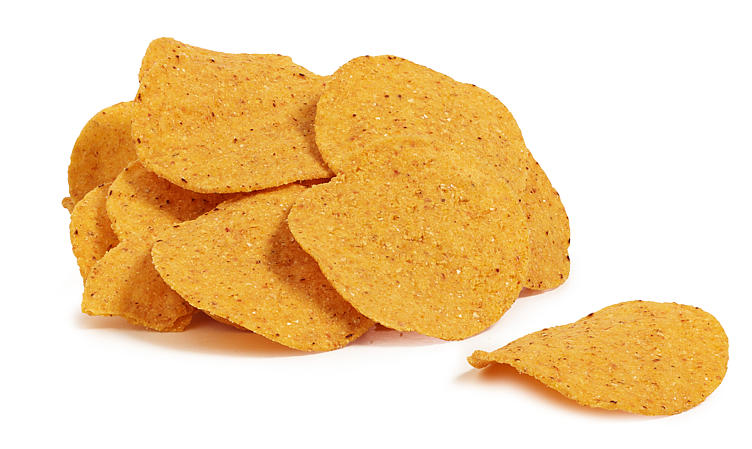 MISSION TORTILLA CHIPS SALT, RUND 450G