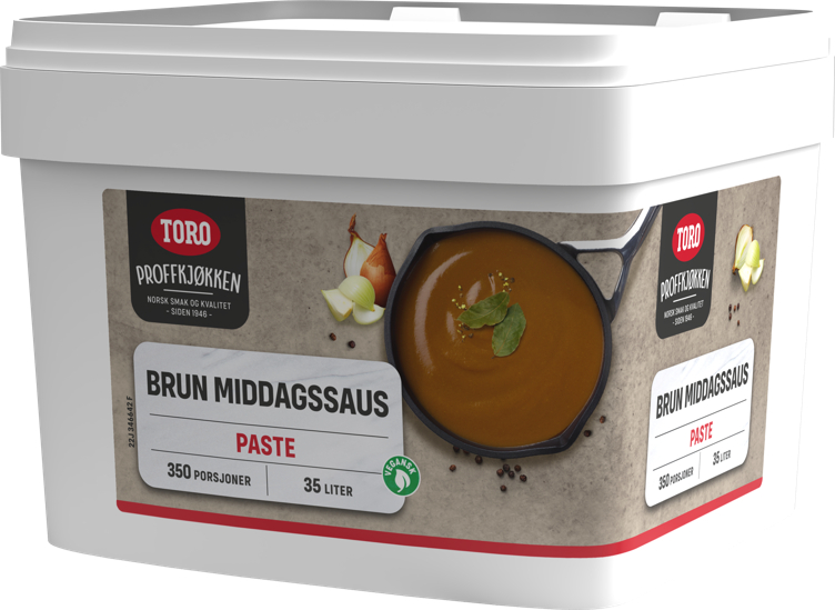 BROWN DINNER SAUCE PASTE  3,5KG