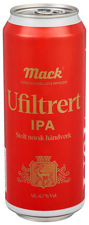 MACK IPA UFILTRERT 0,50L BX