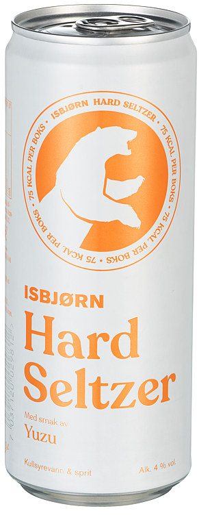 ISBJØRN HARD SELTZER YUZU 0.33L BX