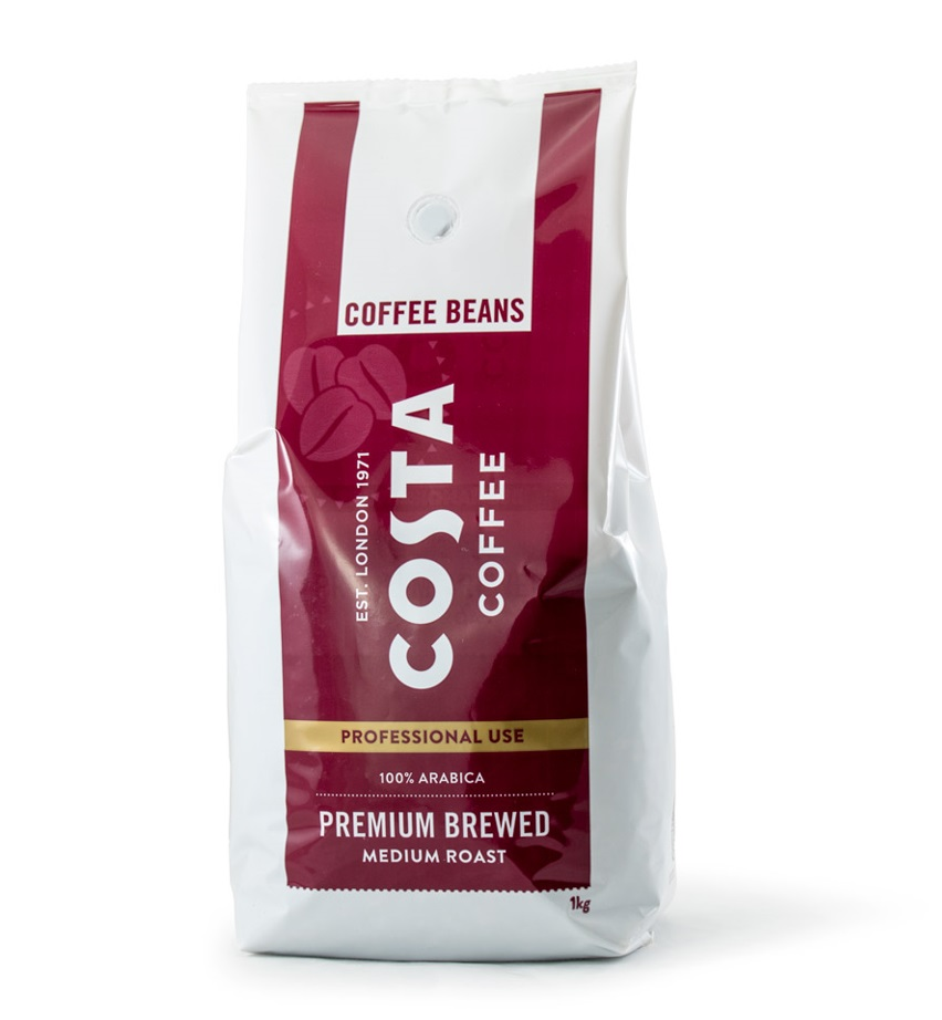 COSTA PREMIUM BREWED MEDIUM ROAST BEANS