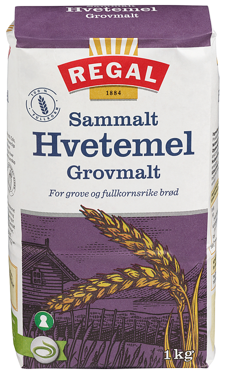 WHEAT WHOLE-GROUND COARSE     1KG