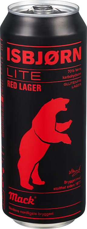 MACK ISBJØRN LITE RED LAGER BX 4,5% 0,5L