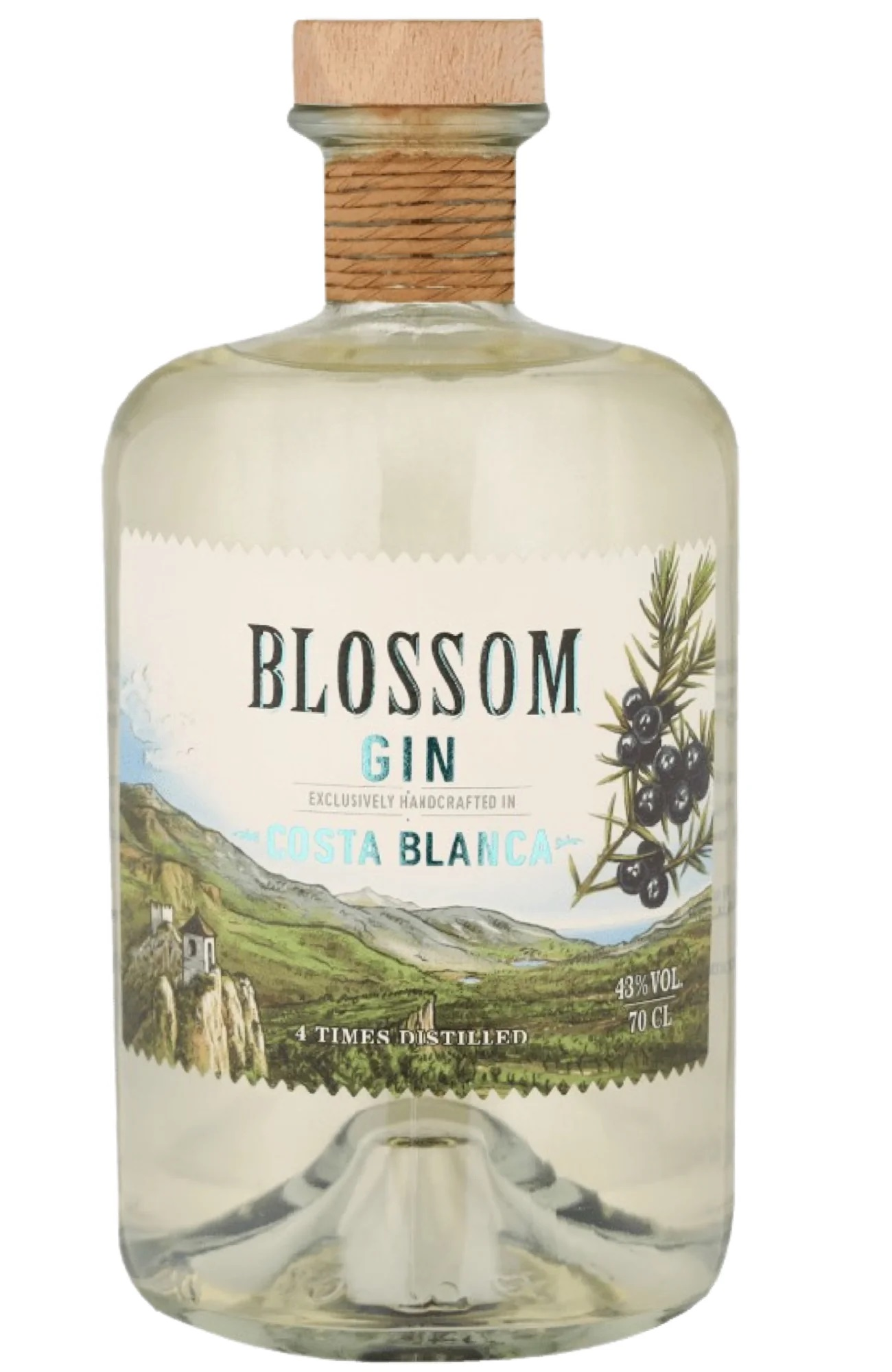 Blossom Costa Blanca Gin 43% 50CL