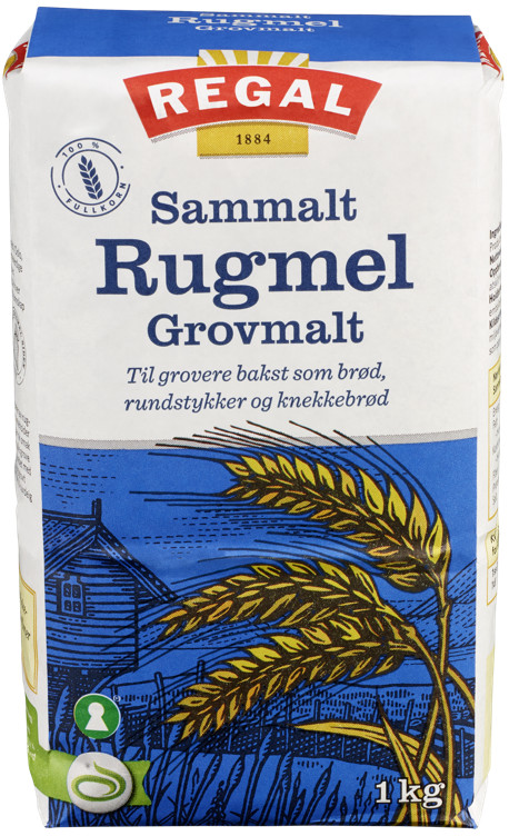 RYE WHOLE-GROUND COARSE        1KG