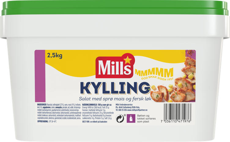 MILLS KYLLINGSALAT 2.5KG
