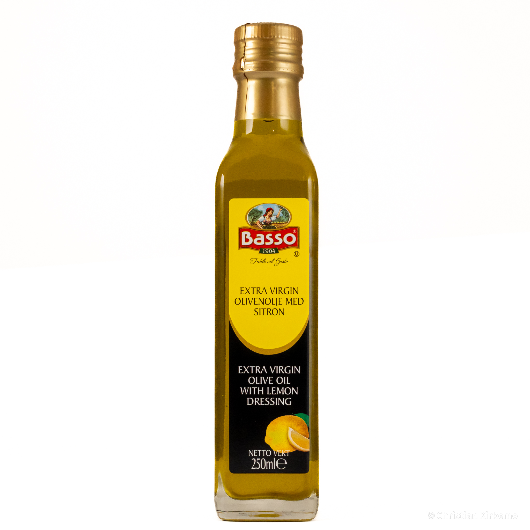 OLIVENOLJE EX VIRGIN M SITRON 250ML BASSO