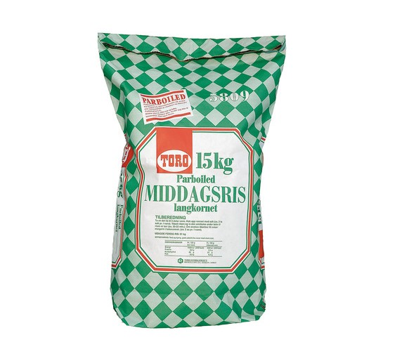 RICE PARBOILED          15KG
