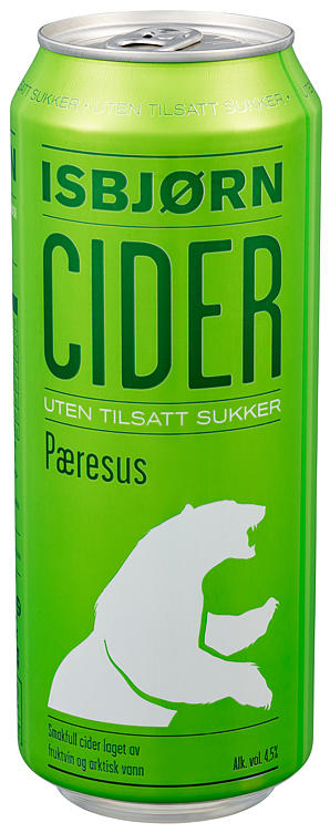 ISBJØRN CIDER PÆRESUS 0,50L BX MACK