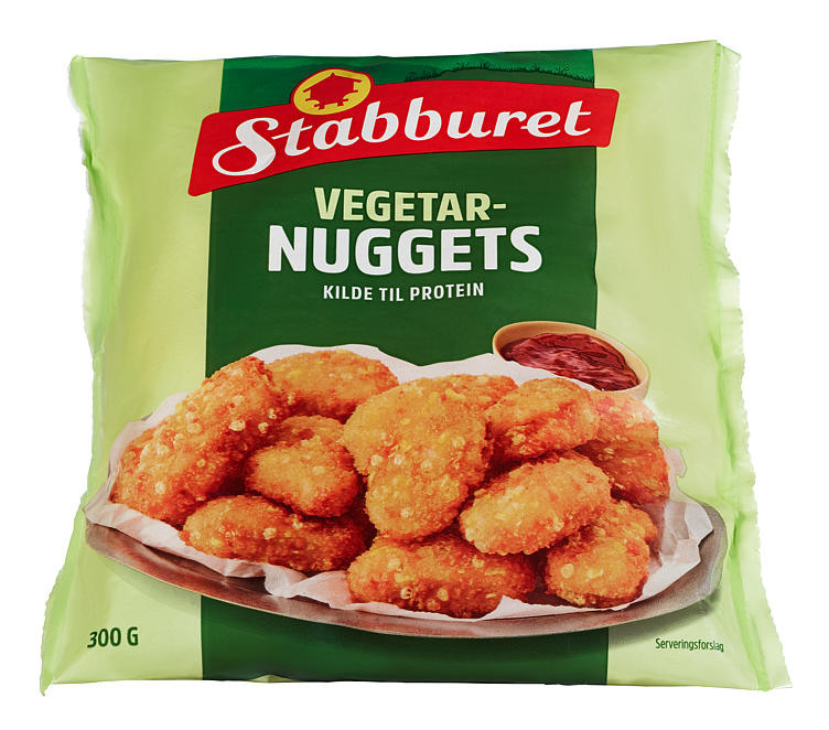 STABBURET VEGETAR NUGGETS 300G