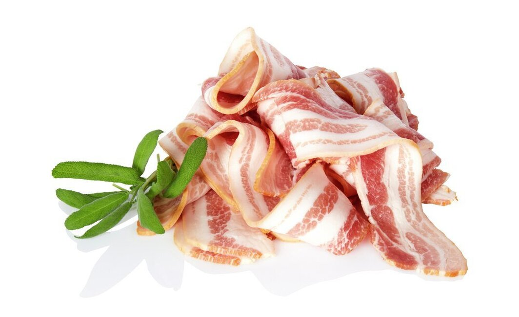 BACON U/SVOR SKIVET 1,8KG