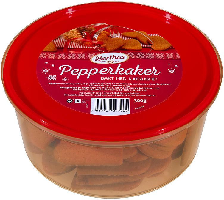 PEPPERKAKER 300G BERTHAS
