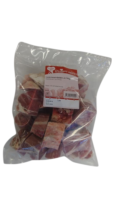 LAMMESMÅSTEK CA 1.29KG FAGMAT KJØTT