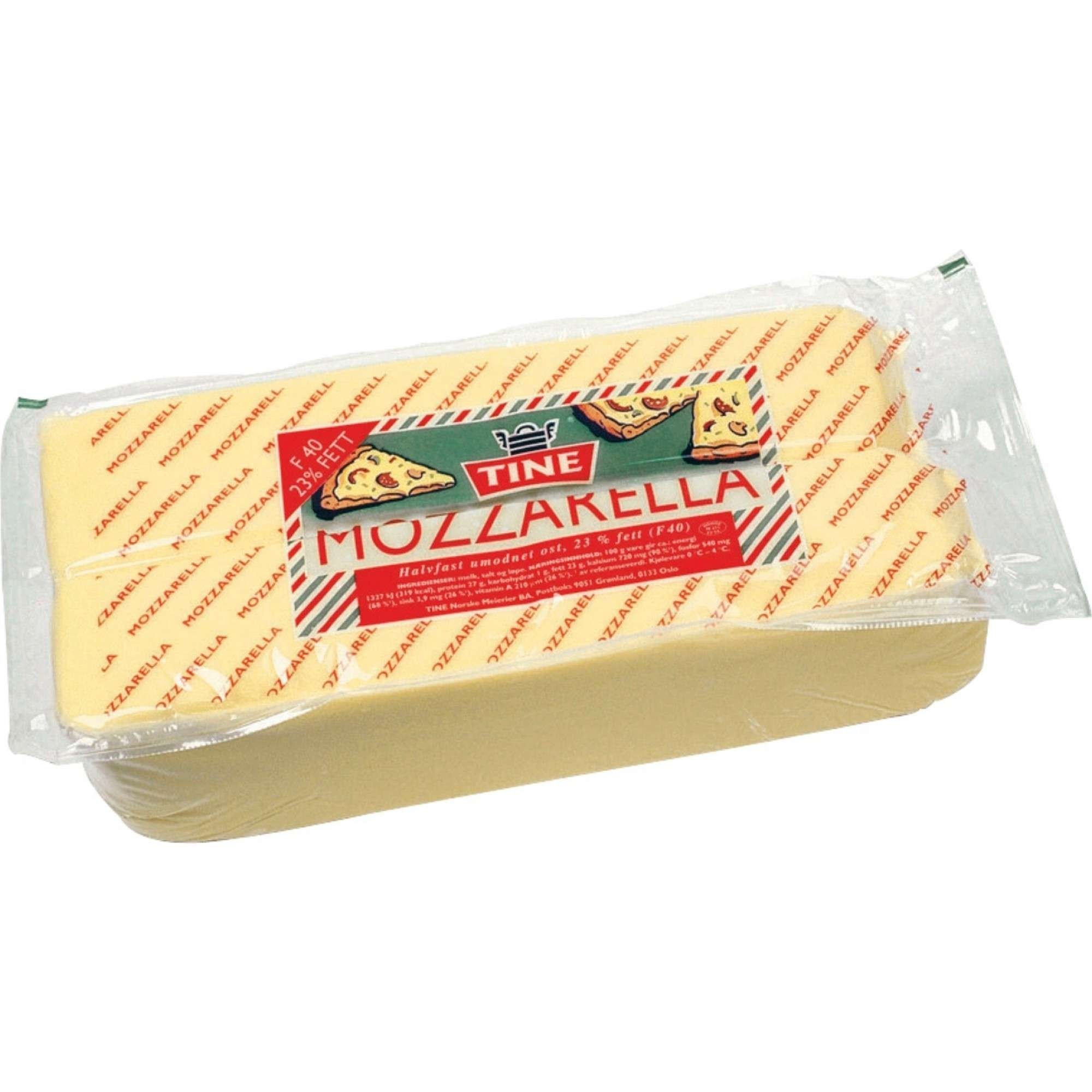CHEESE MAZZARELLA 23%    KG