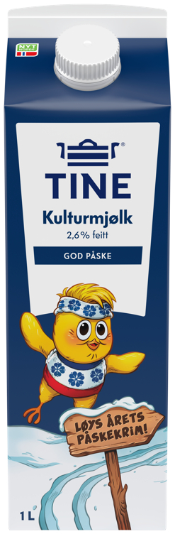 TINEMELK KULTUR 2.6% 1000G TINE