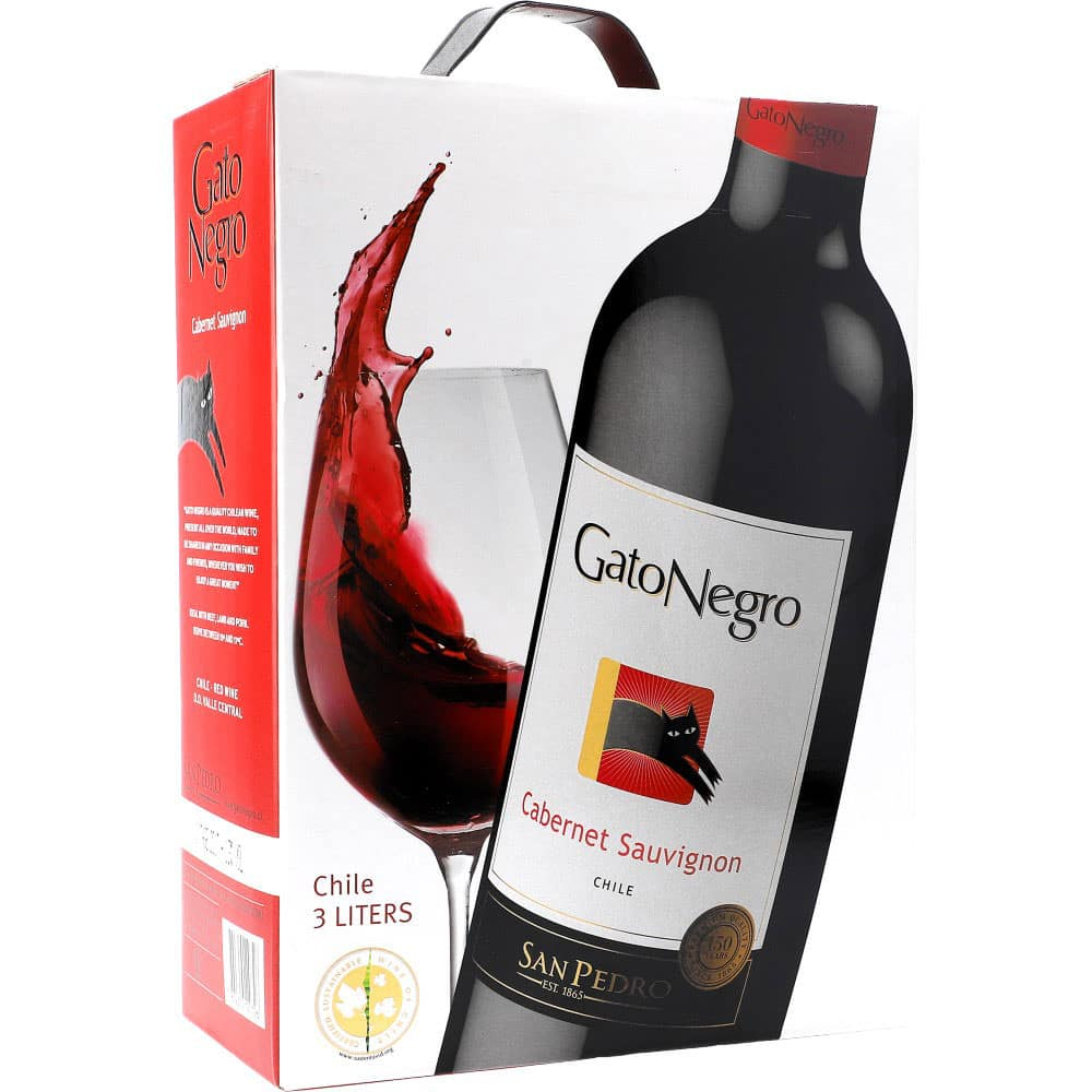 GATO NEGRO CABERNET SAUVIGNON BIB 11% 3L