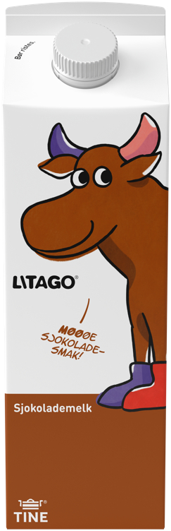 LITAGO SJOKOLADEMELK 1/2L TINE