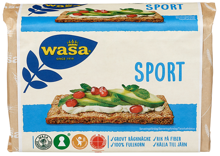 CRISPBREAD WASA SPORT   275G