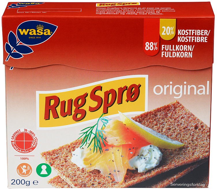 CRISP BREAD  RUGSPRØ    200G