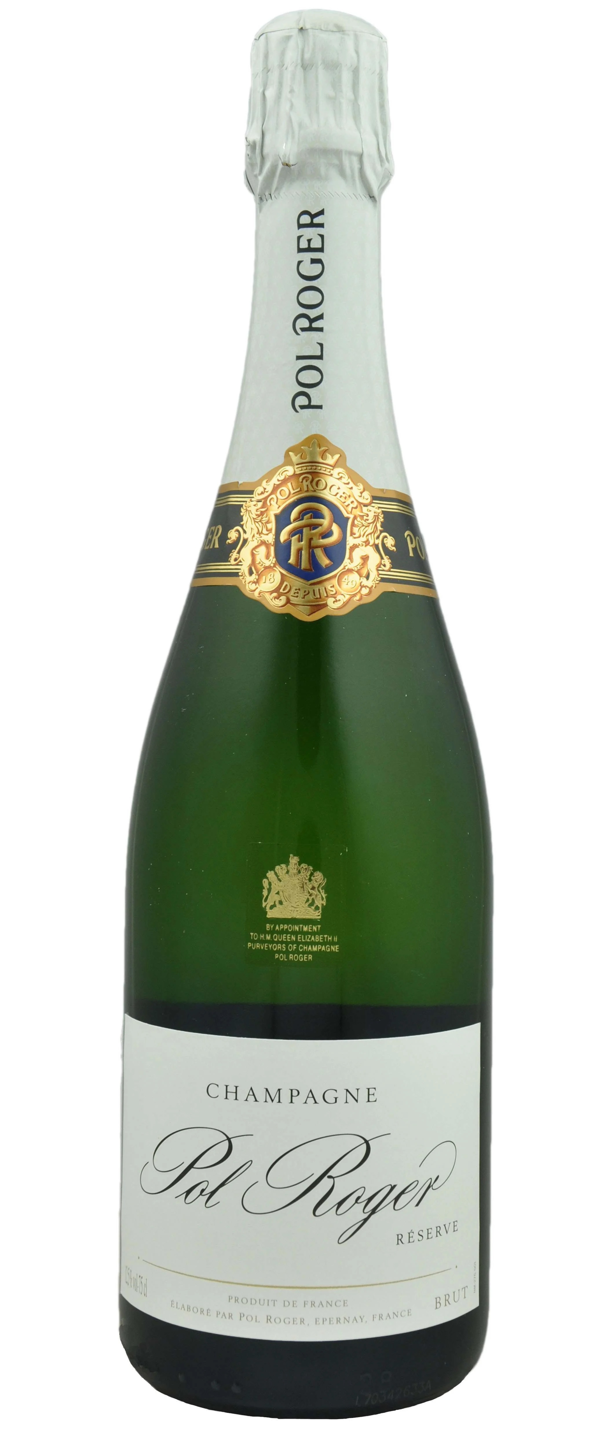 POL ROGER BRUT 12,5% 75CL