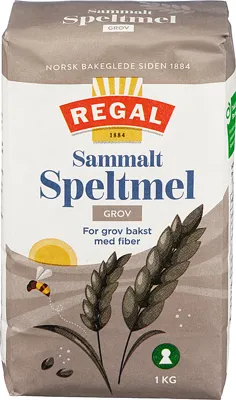 Regal Speltmel Sammalt Grovt 1kg
