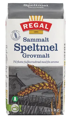 REGAL SPELTMEL SAMMALT GROVT 1KG REGAL SPELTMEL SAMMALT GROVT 1KG