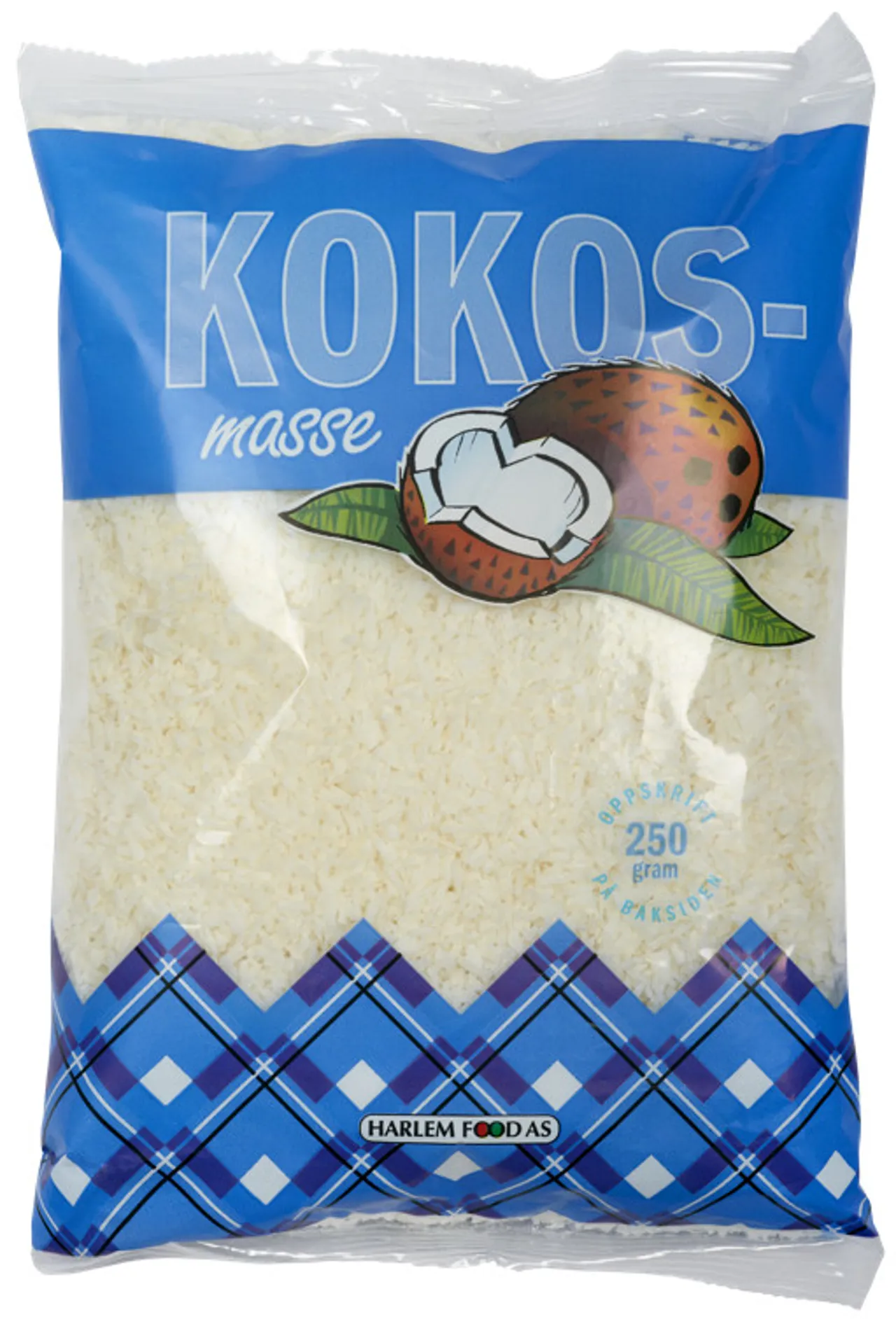 KOKOSMASSE 250G HARLEM FOOD