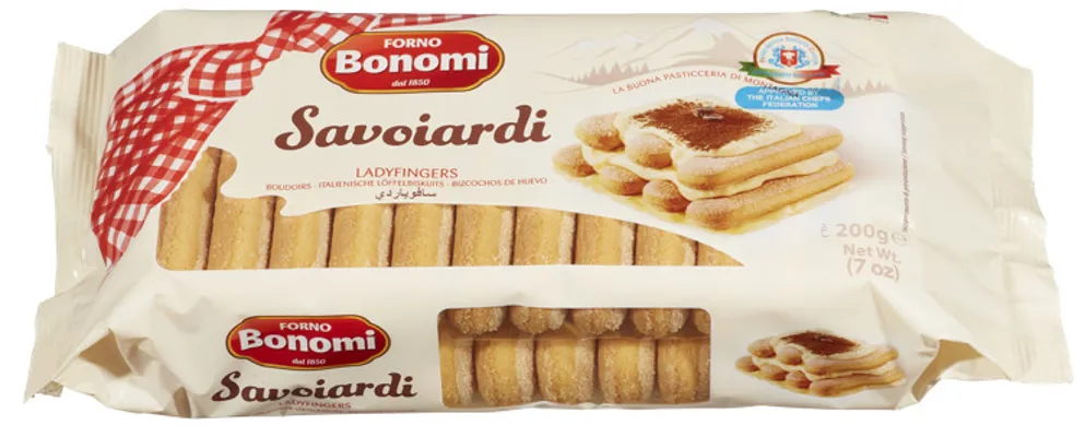 SAVOIARDI FINGERKJEKS 200G BONOMI SAVOIARDI FINGERKJEKS 200G BONOMI