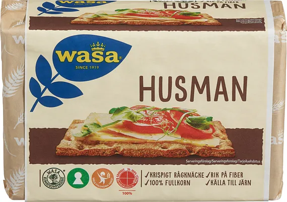 WASA KNEKKEBRØD HUSMAN 260G WASA KNEKKEBRØD HUSMAN 260G