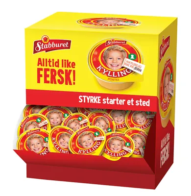 Kyllingpostei 22g Stabburet