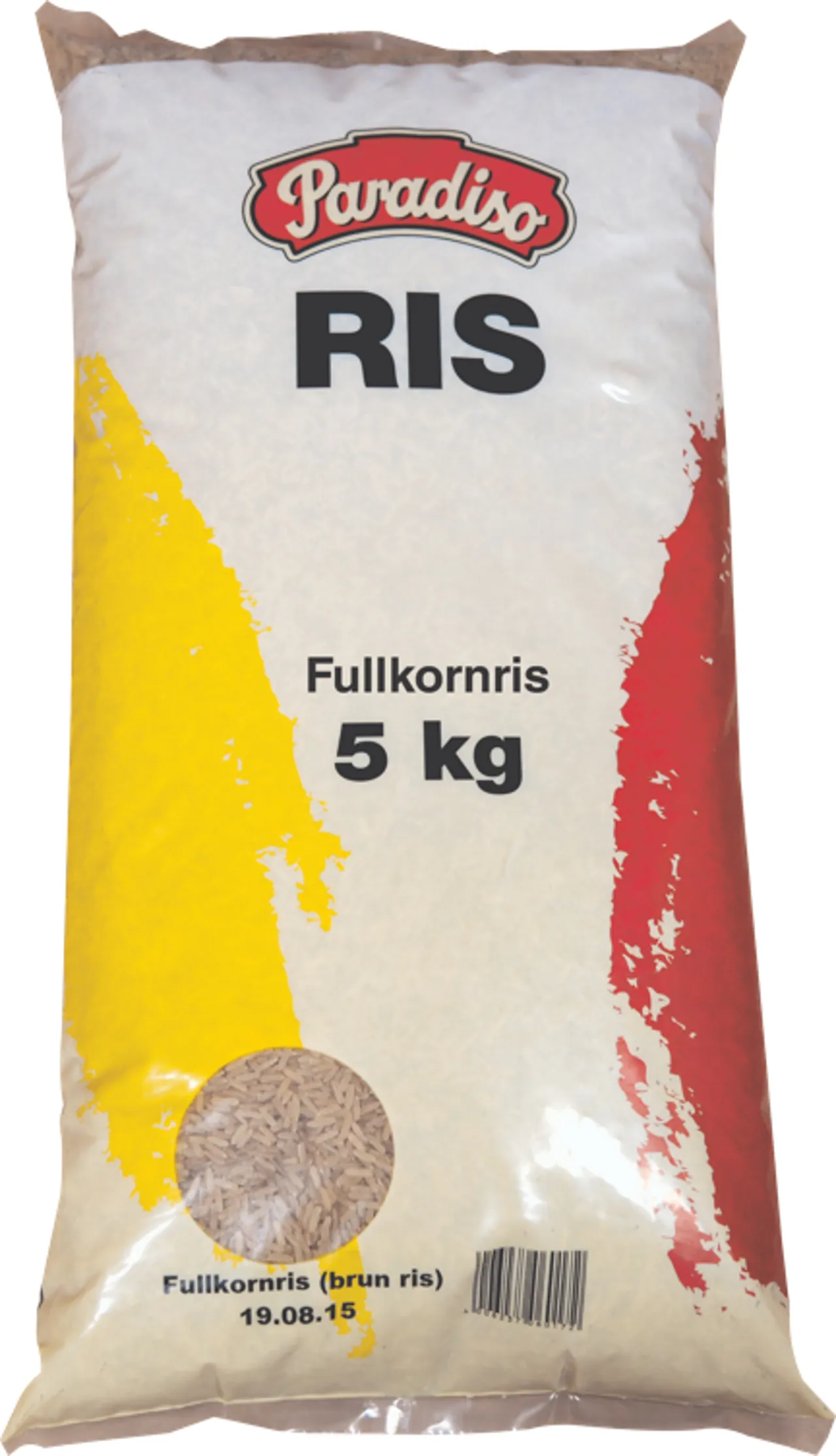 PARADISO FULLKORNSRIS PARBOILED BRUN 2X5KG