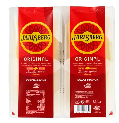 JARLSBERG SKIVER 1,2KG TINE JARLSBERG SKIVER 1,2KG TINE