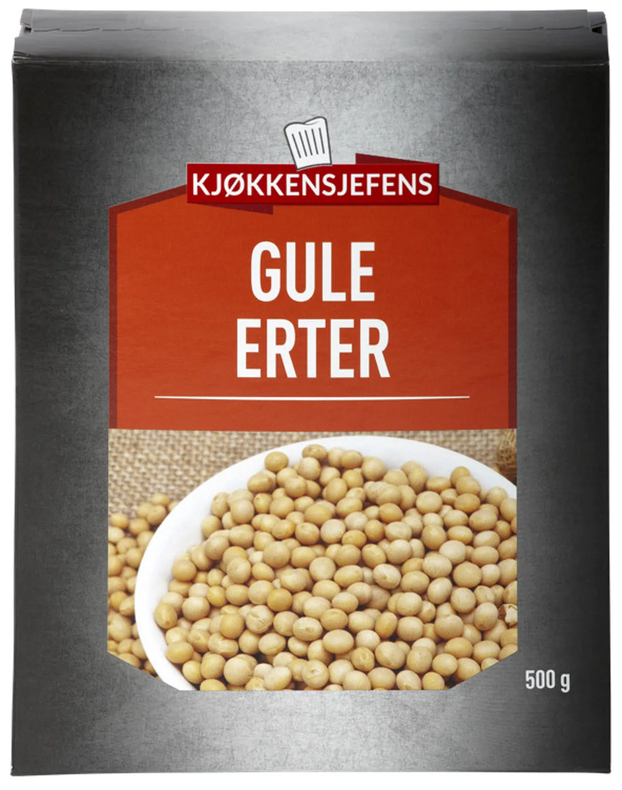 ERTER GULE 500G KJØKKENSJEFENS