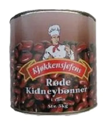 Røde Kidneybønner 2600g Kjøkkensjefens