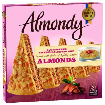 Mandelkake 900g Almondy