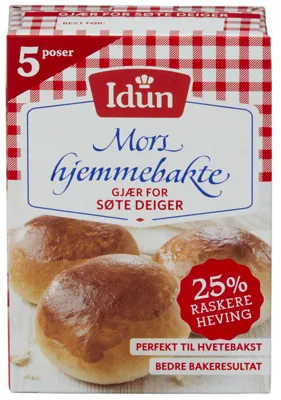 IDUN TØRRGJÆR SØTE DEIGER 60G IDUN TØRRGJÆR SØTE DEIGER 60G