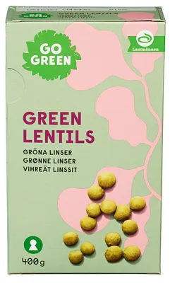 Gogreen Grønne Linser 400g